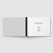 Einfache Schreibmaschinenschrift Typograph Persona Gästebuch (Voll)