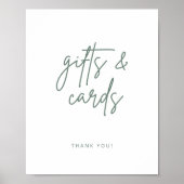 Einfache Schreibtischdekoration Poster (Vorne)