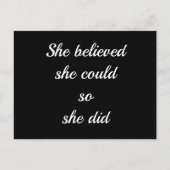 Einfache Schreibweise Postkarte (Vorderseite)