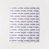 Einfache Schritt- und Wiederholungsüberprüfung inn Wandteppich (Vorderseite)