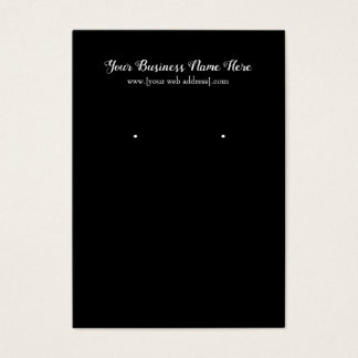 Einfache Schwarz-Benutzerdefinierte Ohranzeige-Vis