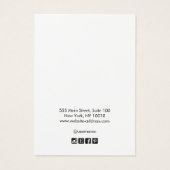 Einfache Schwarz-Border-Script-Tastatur (Rückseite)