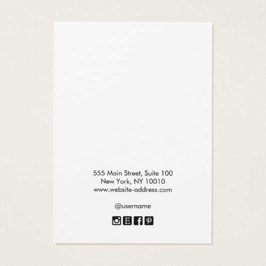 Einfache Schwarz-Border-Script-Tastatur (Rückseite)