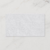 Einfache Schwarz-Grau-Muster-Hintergrundkarte Visitenkarte (Rückseite)