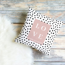 Einfache Schwarz/Rosa LIEBE |Lass unseren Wert Jed