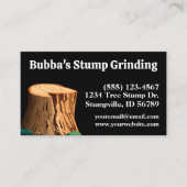 Einfache Schwarz-Stumpf-Schleife Visitenkarte (Vorderseite)