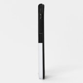 Einfache Schwarz-Weiß-Eleganz! Case-Mate iPhone Hülle (Hinten/Links)