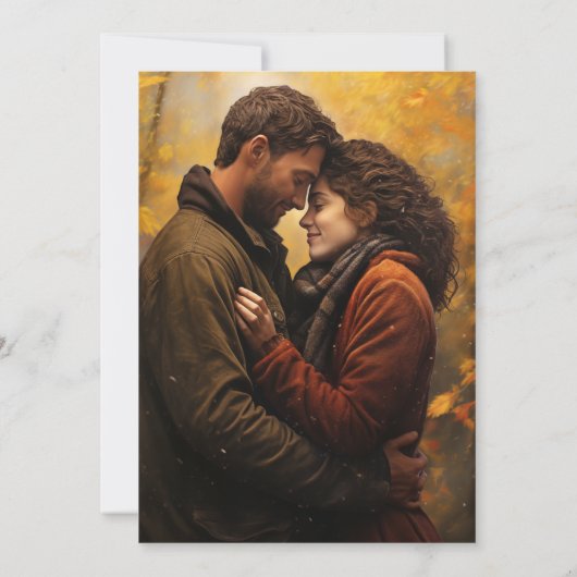 Einfache Schwarz-Weiß-Overlay-Foto-Hochzeit Einladung (Rückseite)