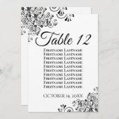 Einfache Schwarz-Weiß-Seekarte (Vorne/Hinten)