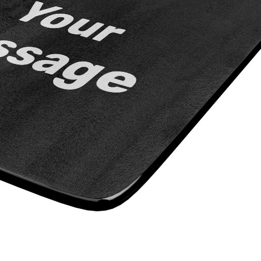 Einfache Schwarz-Weiß-Vorlage für die Meldung Schneidebrett (Ecke)