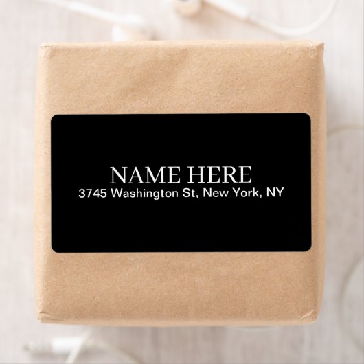 Einfache schwarze Benutzerdefiniert Hinzufügen ein (Insitu)