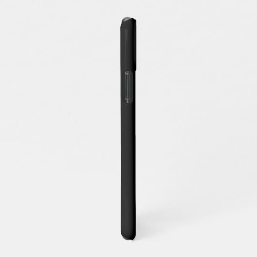 Einfache schwarze Benutzerdefiniert Hinzufügen ein iPhone Hülle (Rechte Seite)