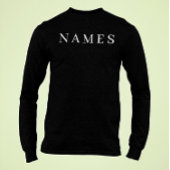 Einfache schwarze Benutzerdefiniert Hinzufügen ein T-Shirt