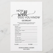 Einfache schwarze Kalligraphie, was in deinem Hand (Vorderseite)