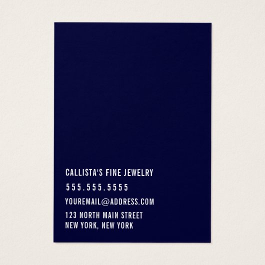 Einfache schwarze Navy-Curring-Anzeigetafel (Rückseite)