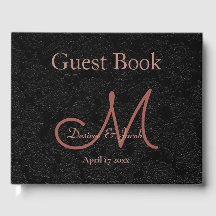 Einfache Schwarze Rose Gold Elegantes Hochzeitssym