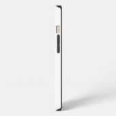 Einfache schwarze Schmetterlinge iPhone Hülle (Linke Seite)