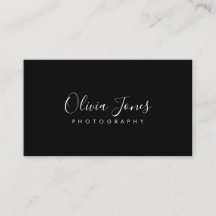 Einfache Schwarze Signatur Script Social Media Ico