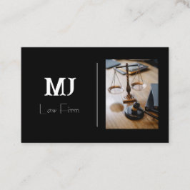 Einfache schwarze VisiCard Visitenkarte