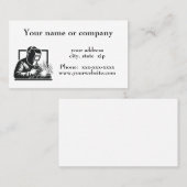 Einfache Schweißgrafik Visitenkarte (Vorne/Hinten)