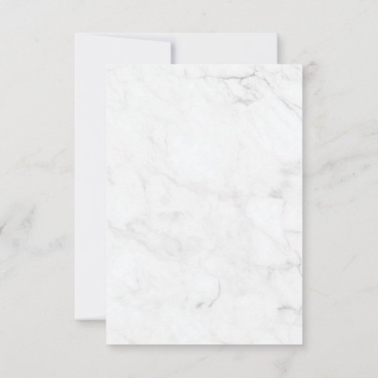 Einfache Script-Foto-Beerdigung Dankeskarte (Rückseite)