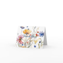 Einfache Script-Hübsche Boho-Wildblumen