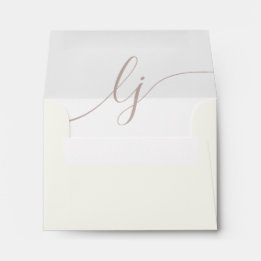 Einfache Script-Personalisiert Stationery Elfenbei