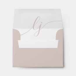 Einfache Script-Personalisiert Stationery-Rose Pin