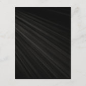 Einfache Script-Schwarz-weiße Hochzeitsdetails Begleitkarte (Rückseite)