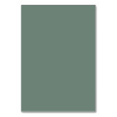 Einfache Script-Tischnummer Hochzeitszeichen Tischnummer (Rückseite)