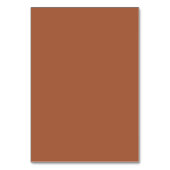 Einfache Script-Tischnummer Hochzeitszeichen Tischnummer (Rückseite)