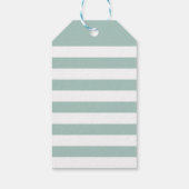 Einfache Seaglass Wasserfarbe Seeküstenhandwerk Geschenkanhänger (Rückseite)