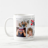Einfache sechs FotoCollage | Weihnachten Kaffeetasse (Links)
