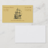 Einfache SeeVisitenkarten Visitenkarte (Vorne/Hinten)