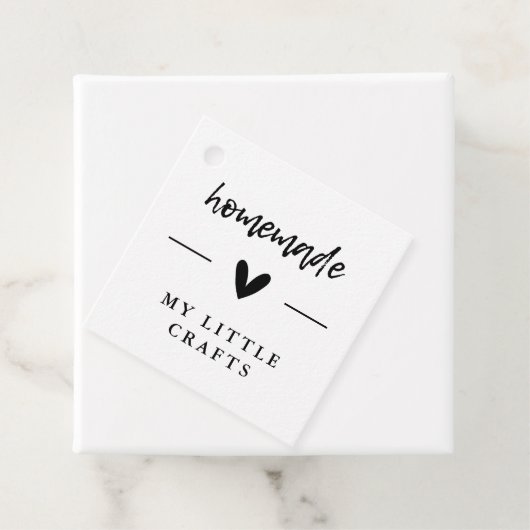 Einfache, selbsttätige Handwerksbranche Geschenkanhänger (Beispiel)