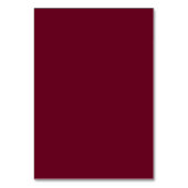 Einfache Signatur Burgund Tischnummer (Rückseite)