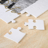 Einfache Signatur Minimalistisches Foto Save the D Puzzle (Seite)