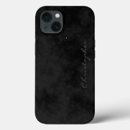 Einfache Signatur mit schwarzem Titel Case-Mate iPhone Hülle