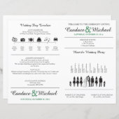 Einfache Silhouetten-Fanprogramme (Vorne/Hinten)