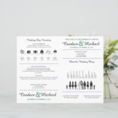 Einfache Silhouetten-Fanprogramme (Stehend Vorderseite)