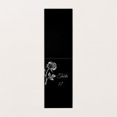 Einfache Silver-Rose (Außenseite Aufgefaltet)