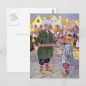 Einfache Simon und Pieman auf der Messe Postkarte (Vorne/Hinten)