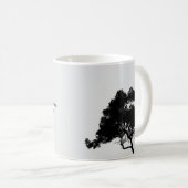 Einfache sinnliche ästhetische Worte Kaffeetasse (VorderseiteRechts)