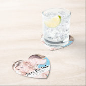 Einfache Skript-Auswahl | Save The Date Untersetzer (Vor Ort)