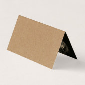 Einfache Skript-Foto Hochzeit Dankeschön-Karte Visitenkarten (Rückseite)