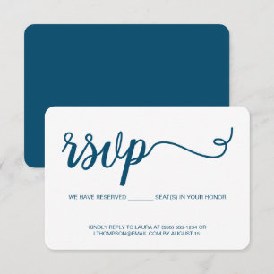 Einfache Skript-RSVP ohne blaue Postkarten