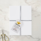 Einfache Skript-Schriftzug Danke Abschlussfeier Ge Geschenkanhänger (Mit Garn)