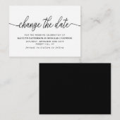 Einfache Skriptänderung des Datums Begleitkarte (Vorne/Hinten)