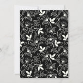 einfache Skriptdusche Einladung (Rückseite)