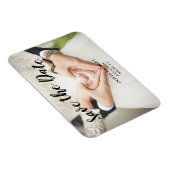 Einfache Skripte - Herz Save the Date Magnet (Rechte Seite)
